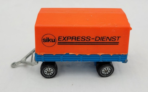 Vintage siku v354 lkw trailer - lkw,