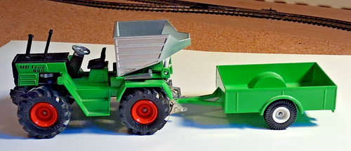 Siku mercedes trac 800 - mercedes, mb