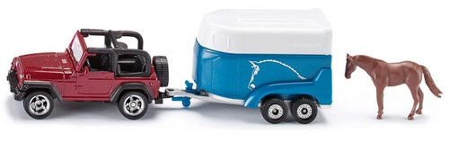 Siku 1651 jeep with - with, horse