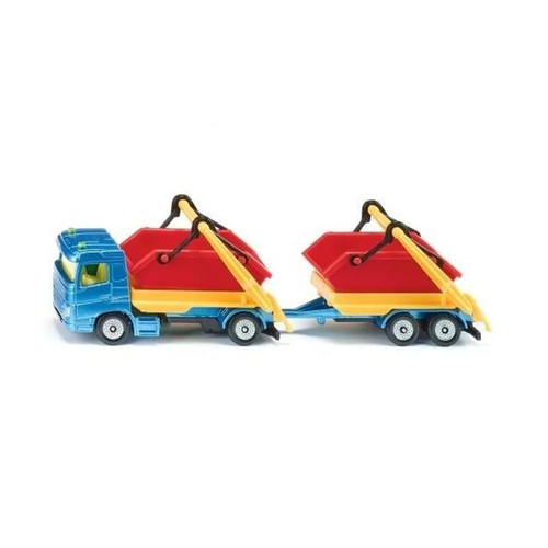 Siku truck with container - -,