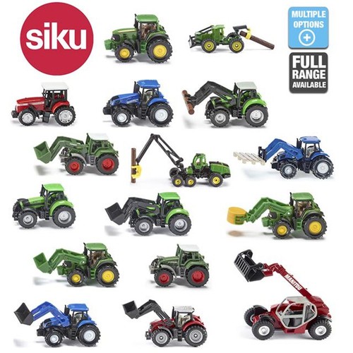 Siku tractor trailer john - tractor,